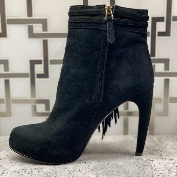 Sam Edelman Fringed Suede Boot - Picture 6 of 7